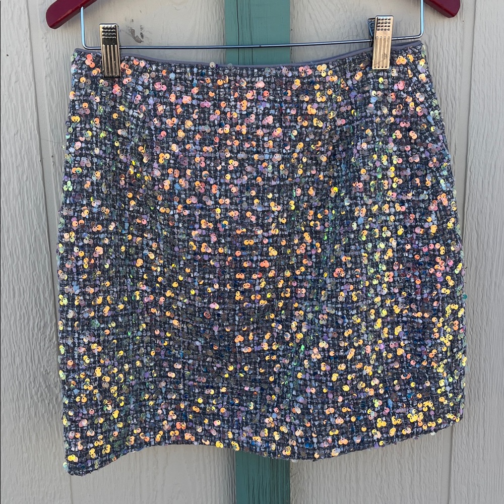 Endless Rose 2 PEICE SET Sequin Tweed Cropped Blazer Jacket & Mini Skirt Set NWT - Picture 12 of 16